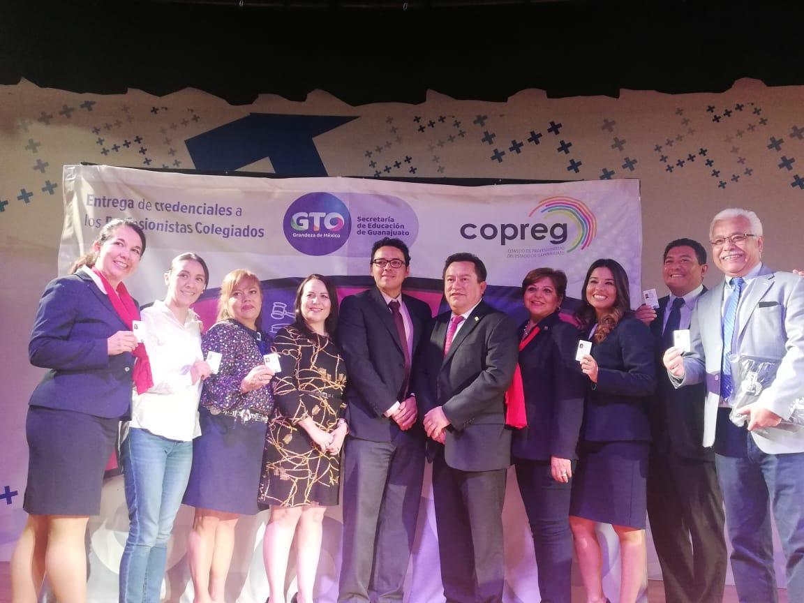 Entrega de Credenciales Copreg. Guanajuato